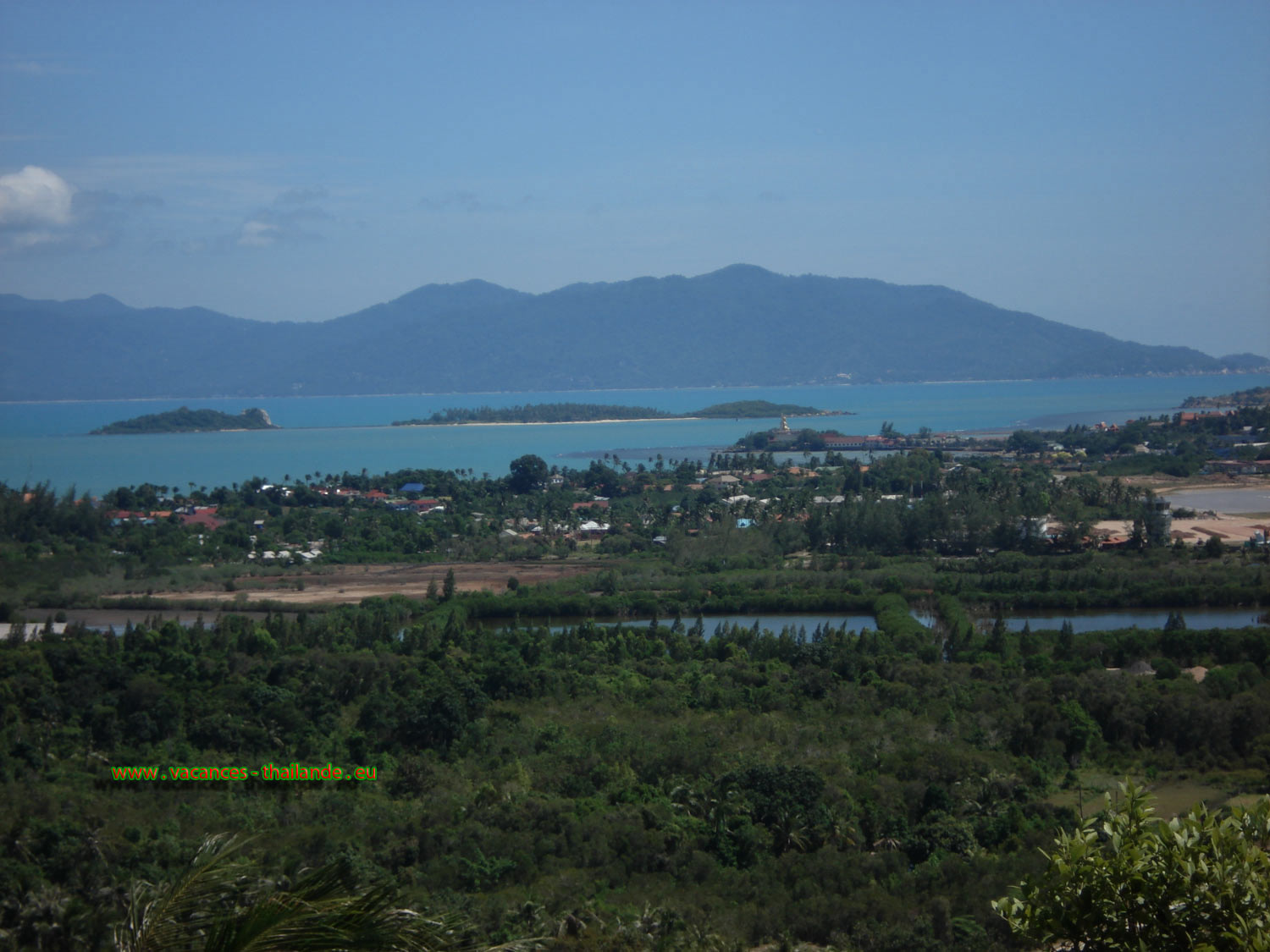 english photo 47, Big Buddha Bay from the pagoda and koh phangan island view